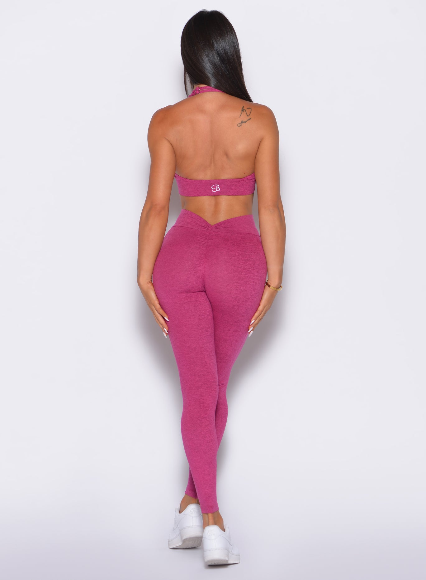 V Back Leggings - Image 2