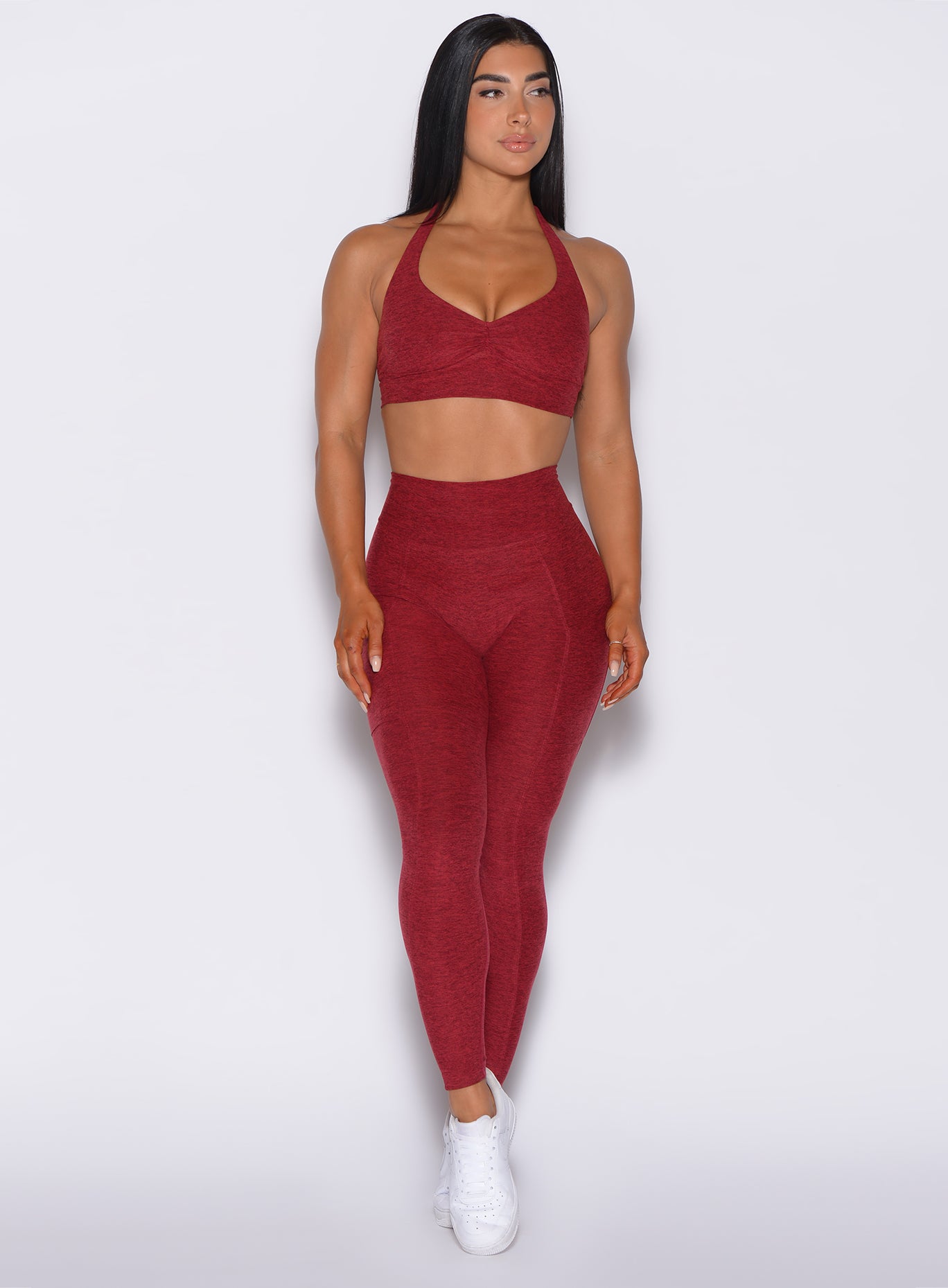 V Back Leggings - Image 5