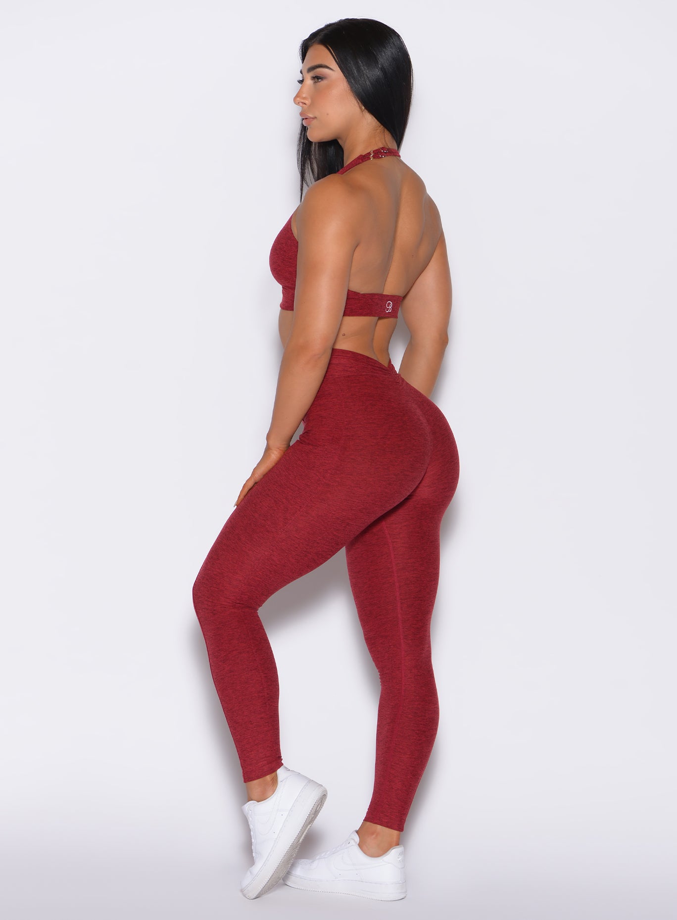 V Back Leggings - Image 4