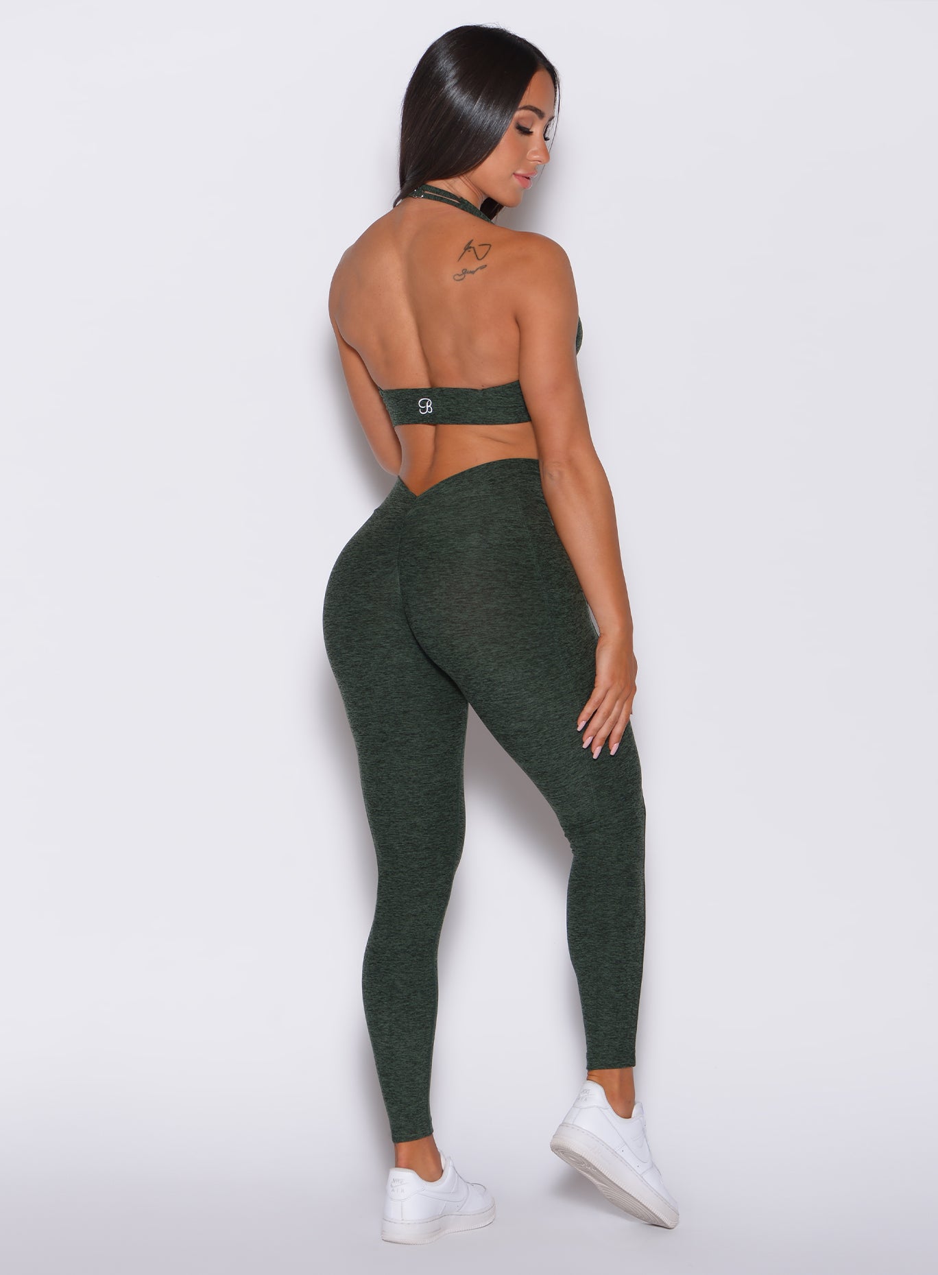V Back Leggings - Image 4